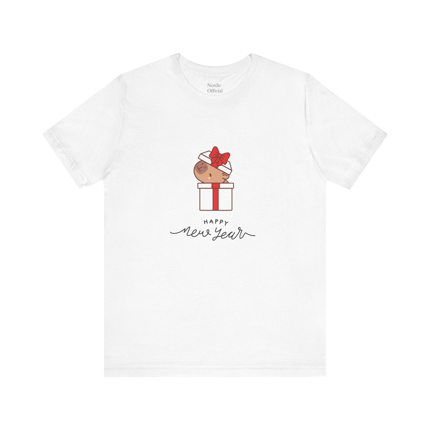 🎁 Happy New Year – Surprise Pup Tee - Nordic Official🎁 Happy New Year – Surprise Pup TeeT-Shirt