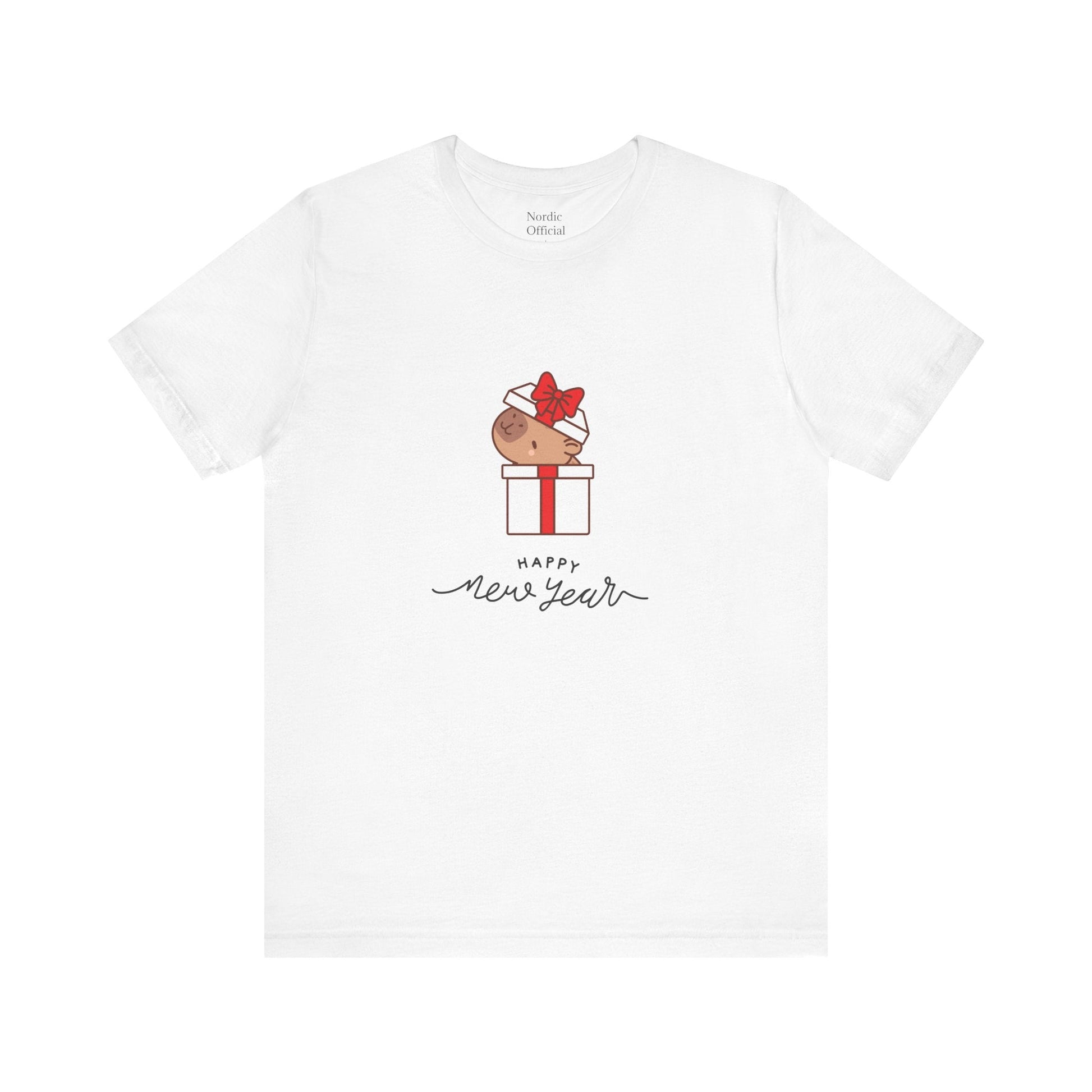 🎁 Happy New Year – Surprise Pup Tee - Nordic Official🎁 Happy New Year – Surprise Pup TeeT-Shirt