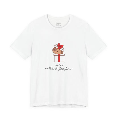 🎁 Happy New Year – Surprise Pup Tee - Nordic Official🎁 Happy New Year – Surprise Pup TeeT-Shirt