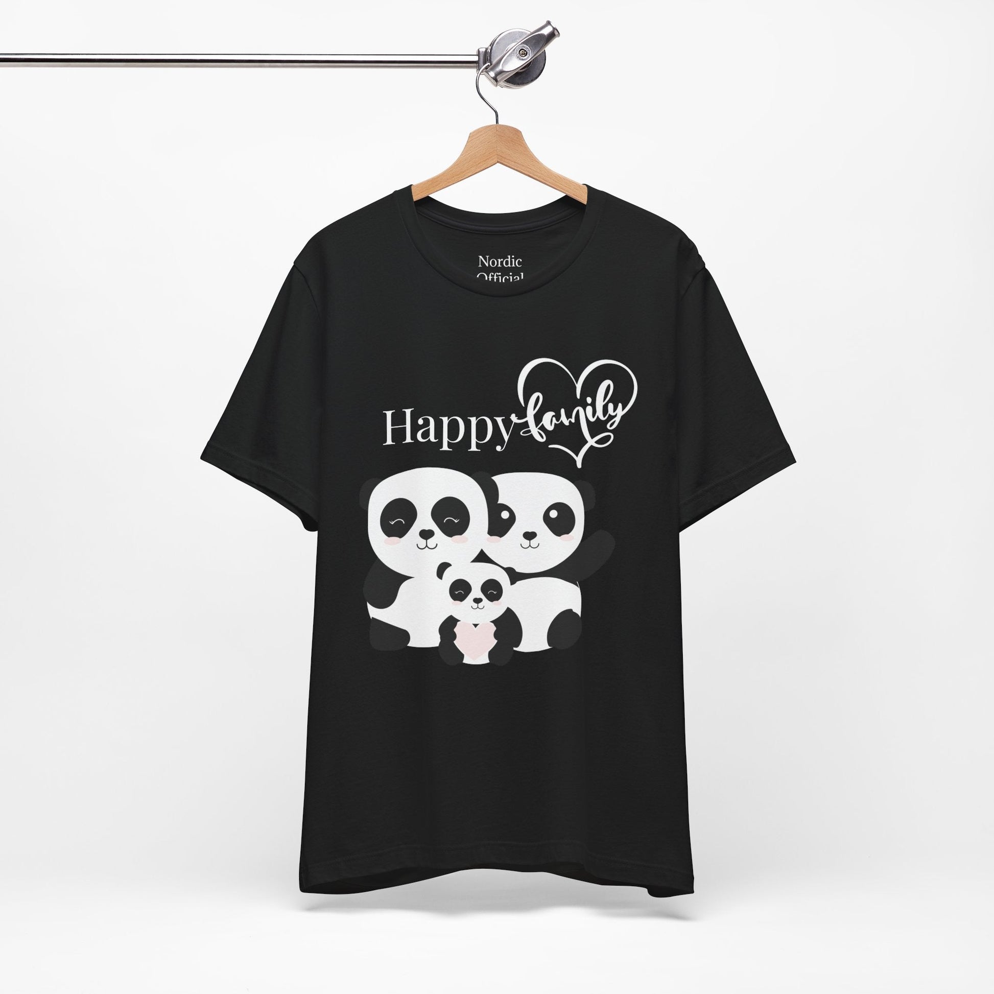 Happy Panda Family – Cute Matching Tee - Nordic OfficialHappy Panda Family – Cute Matching TeeT-Shirt