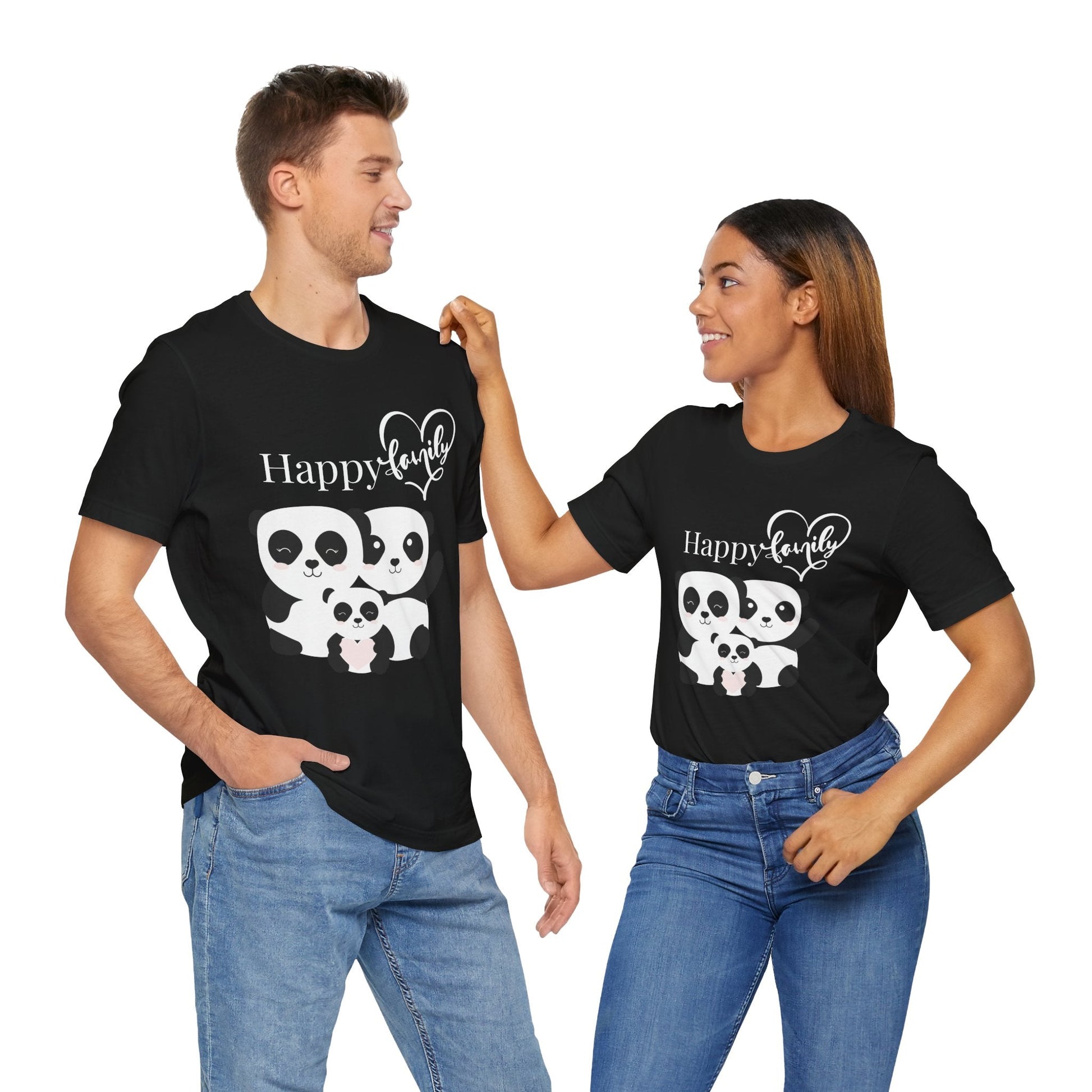 Happy Panda Family – Cute Matching Tee - Nordic OfficialHappy Panda Family – Cute Matching TeeT-Shirt