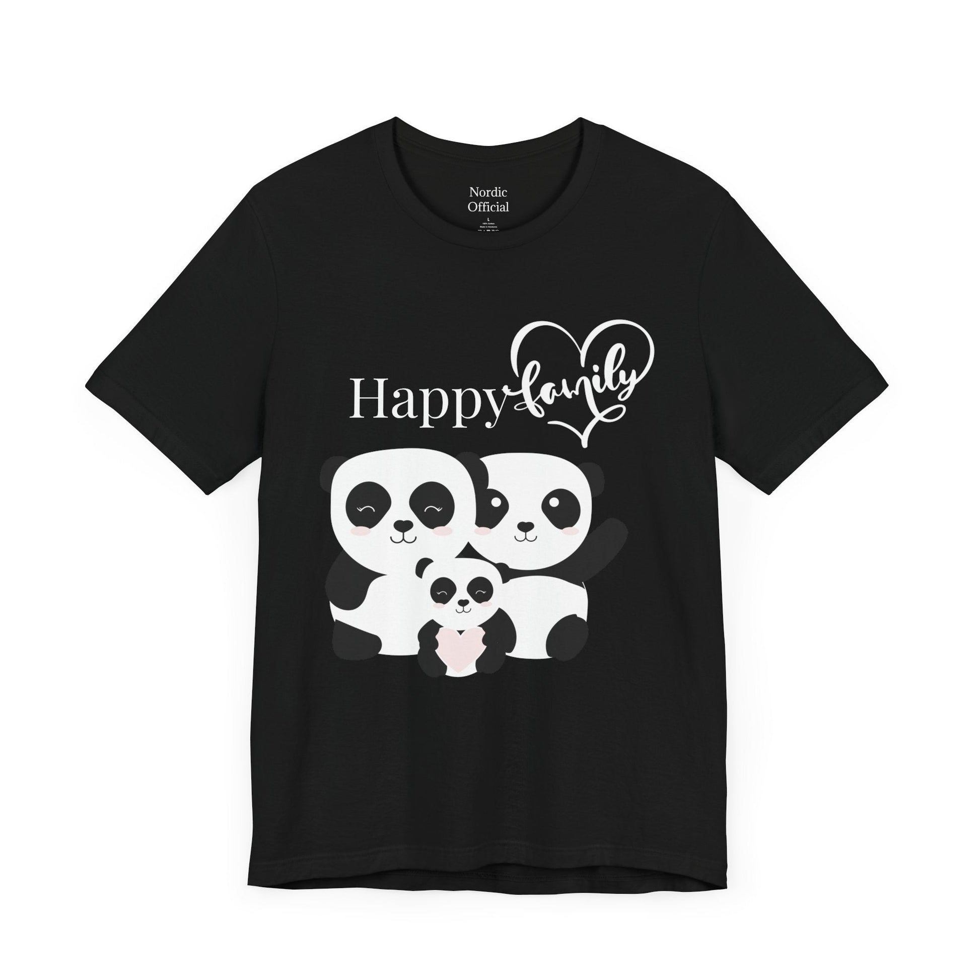 Happy Panda Family – Cute Matching Tee - Nordic OfficialHappy Panda Family – Cute Matching TeeT-Shirt