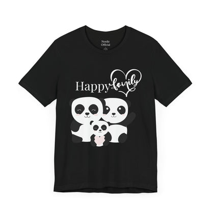 Happy Panda Family – Cute Matching Tee - Nordic OfficialHappy Panda Family – Cute Matching TeeT-Shirt