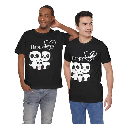 Happy Panda Family – Cute Matching Tee - Nordic OfficialHappy Panda Family – Cute Matching TeeT-Shirt