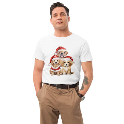 Holly Jolly Dogs Lover’s Tee - Nordic OfficialProduct mockup