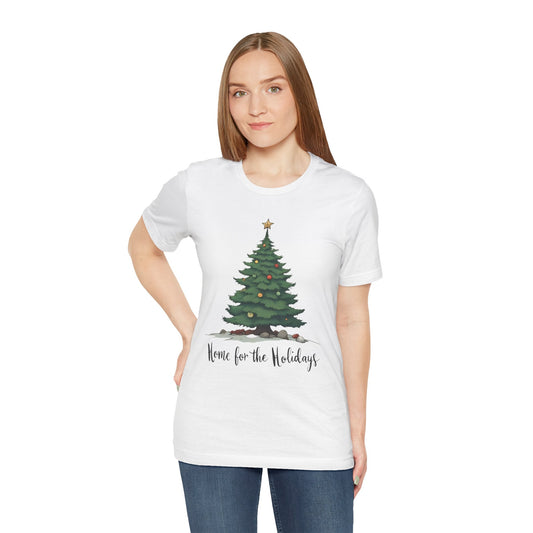 🎄 Home for the Holidays – Christmas Tree T-shirt - Nordic Official🎄 Home for the Holidays – Christmas Tree T-shirtT-Shirt