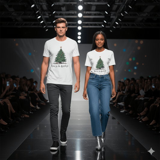 🎄 Home for the Holidays – Christmas Tree T-shirt - Nordic Official🎄 Home for the Holidays – Christmas Tree T-shirtT-Shirt