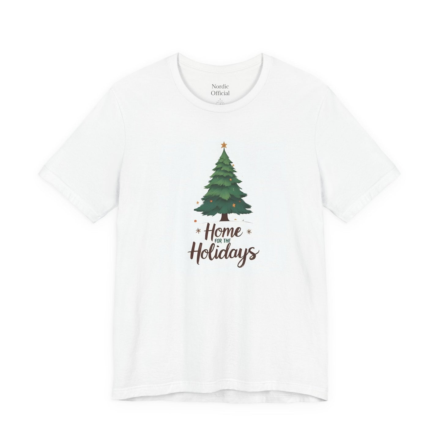 Home for the Holidays – Christmas Tree Tee - Nordic OfficialHome for the Holidays – Christmas Tree TeeT-Shirt