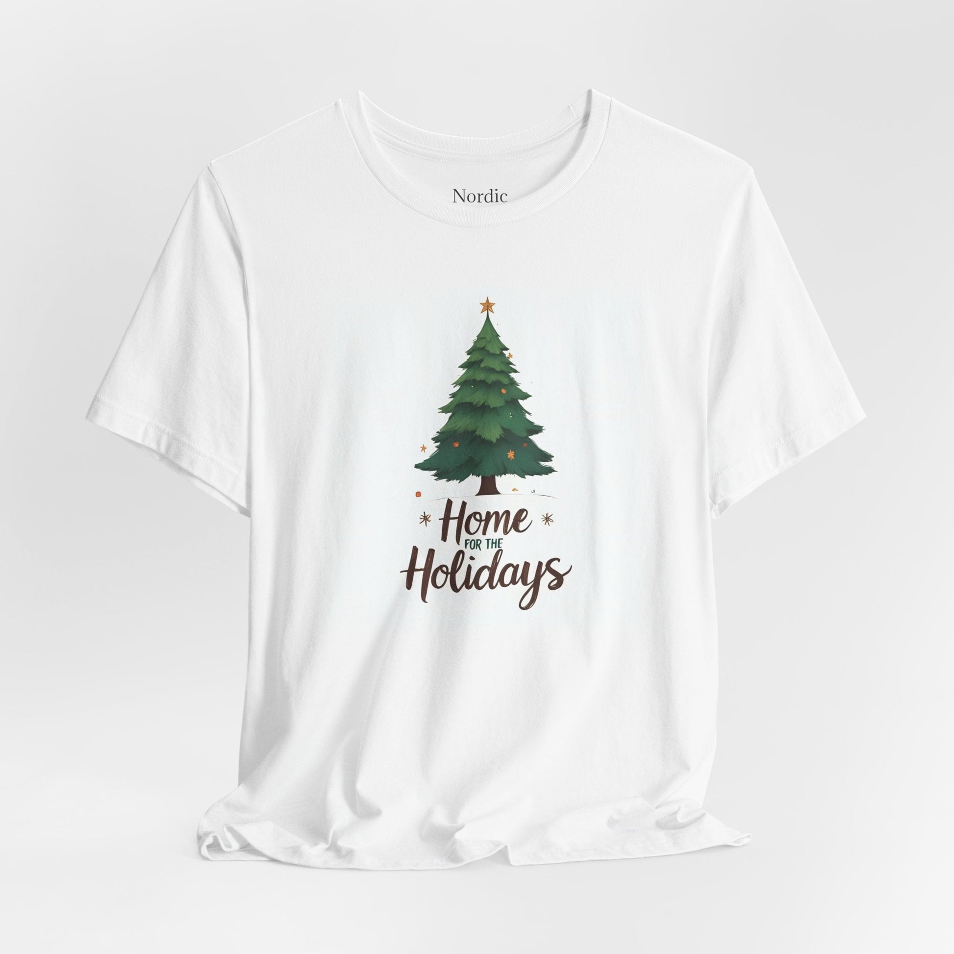 Home for the Holidays – Christmas Tree Tee - Nordic OfficialHome for the Holidays – Christmas Tree TeeT-Shirt