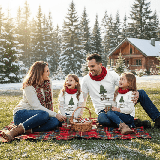 Home for the Holidays – Christmas Tree Tee - Nordic OfficialHome for the Holidays – Christmas Tree TeeT-Shirt