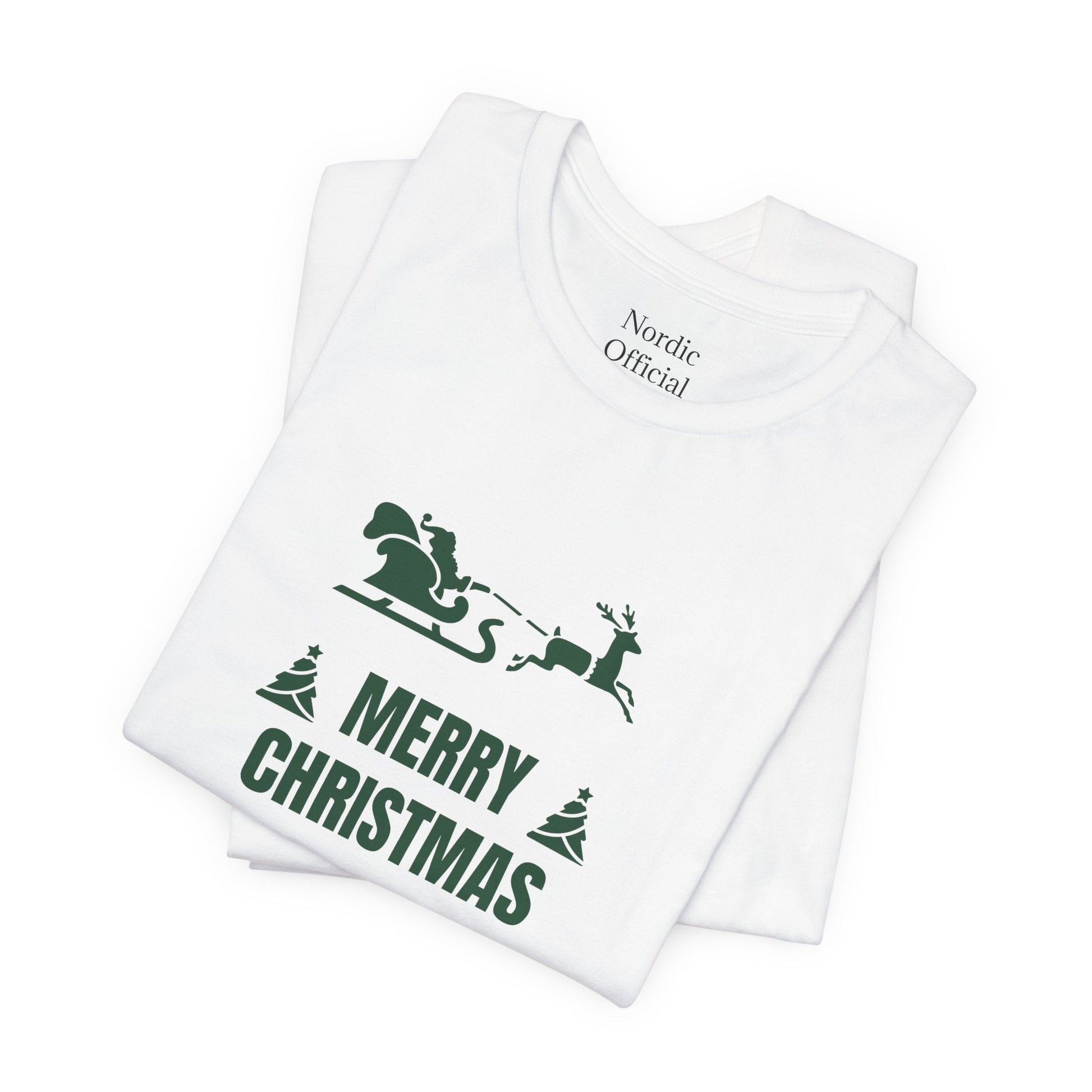 Merry Christmas Unisex Jersey Tee - Nordic OfficialMerry Christmas Unisex Jersey TeeT-Shirt