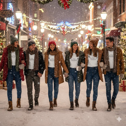 🎄✨ Minimal Merry Christmas Reindeer Tee - Nordic Official🎄✨ Minimal Merry Christmas Reindeer TeeT-Shirt