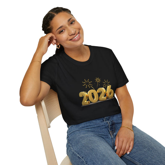 : 🎇 New Year 2026 Tee – Shine Bright, Start Right - Nordic Official: 🎇 New Year 2026 Tee – Shine Bright, Start RightT-Shirt