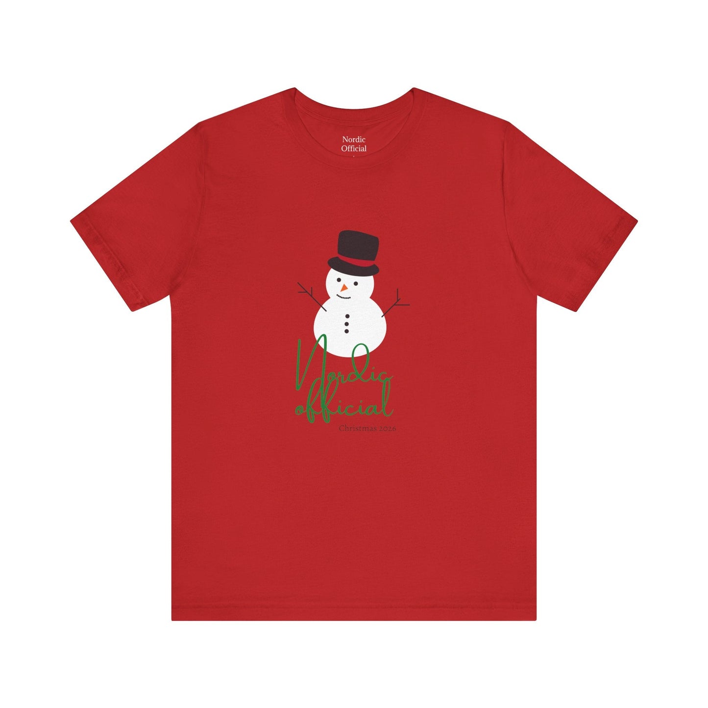 Nordic Official Snowman Holiday Tee - Nordic OfficialNordic Official Snowman Holiday TeeT-Shirt