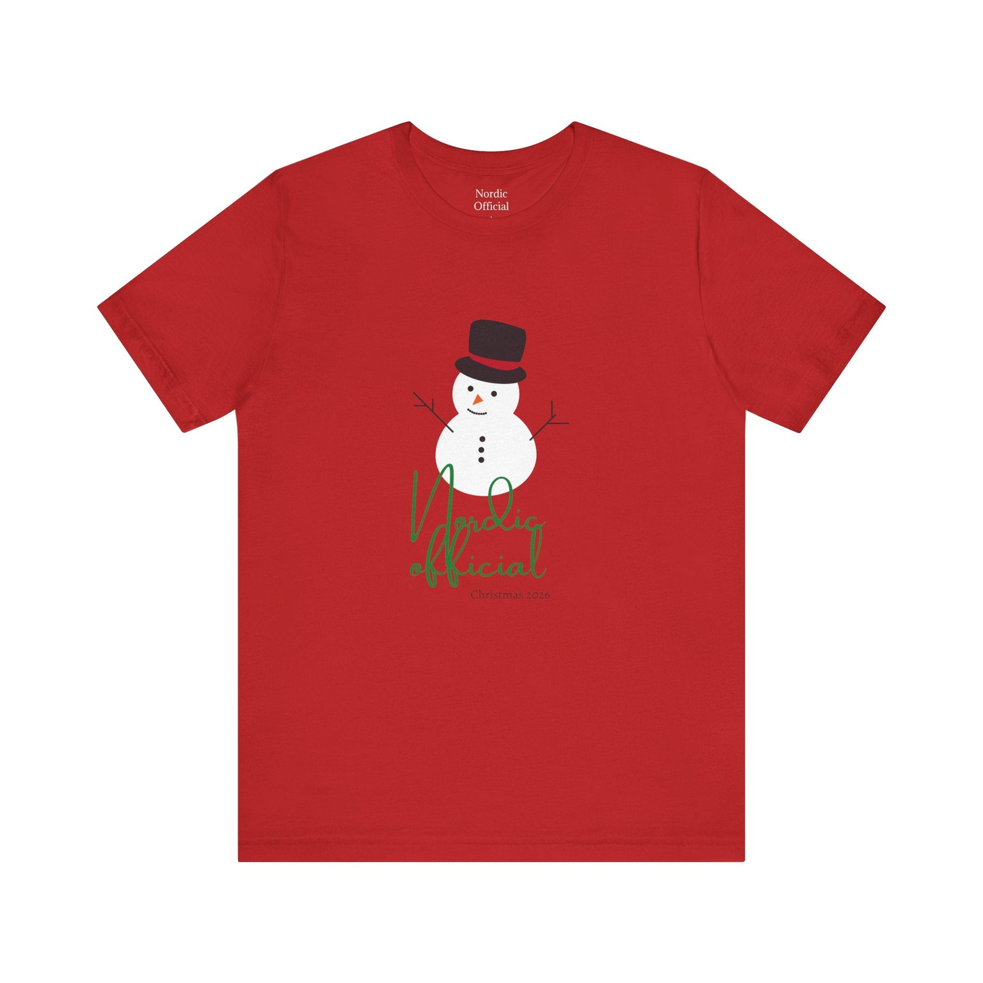 Nordic Official Snowman Holiday Tee - Nordic OfficialNordic Official Snowman Holiday TeeT-Shirt