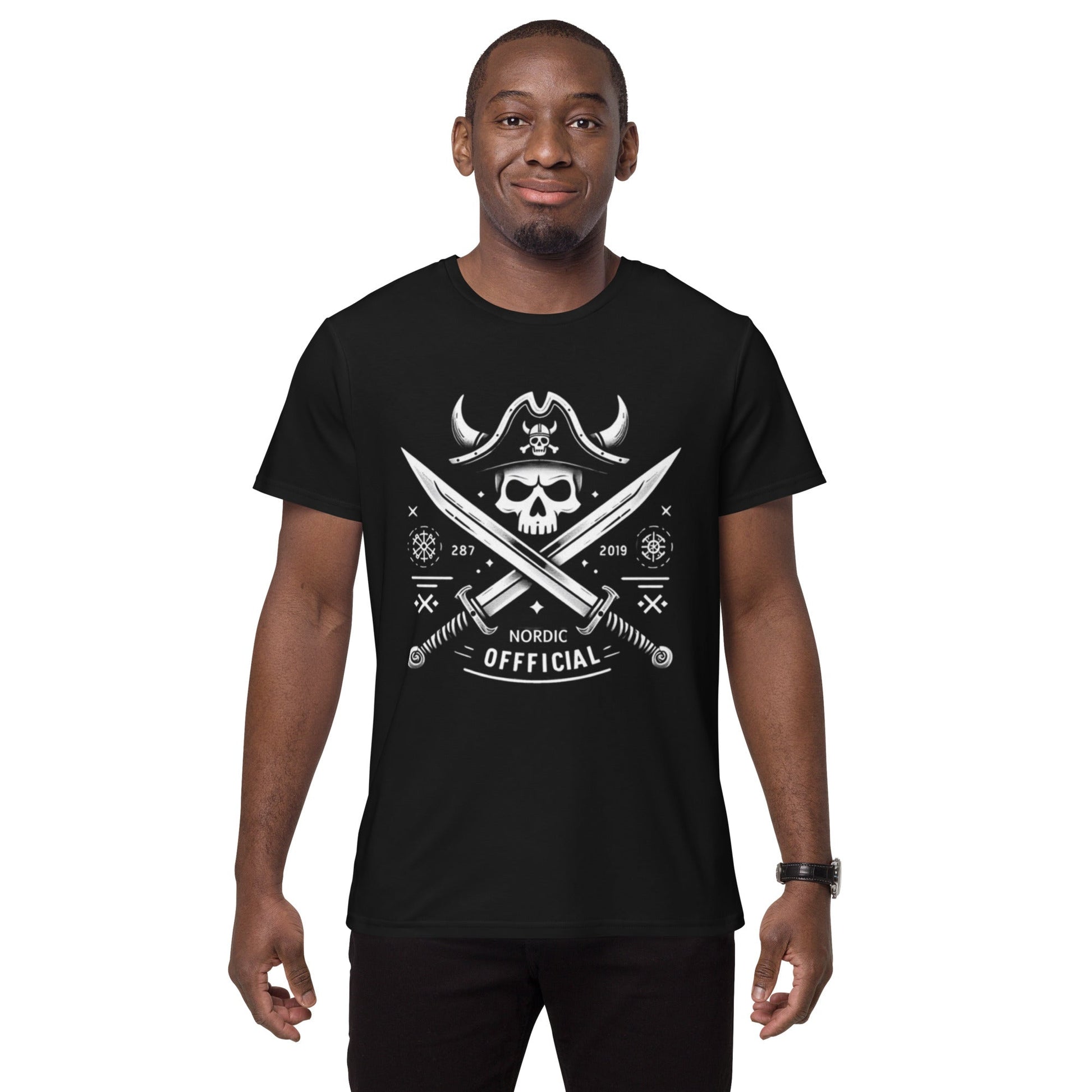 Pirate cotton black t-shirt - Nordic OfficialPirate cotton black t-shirt