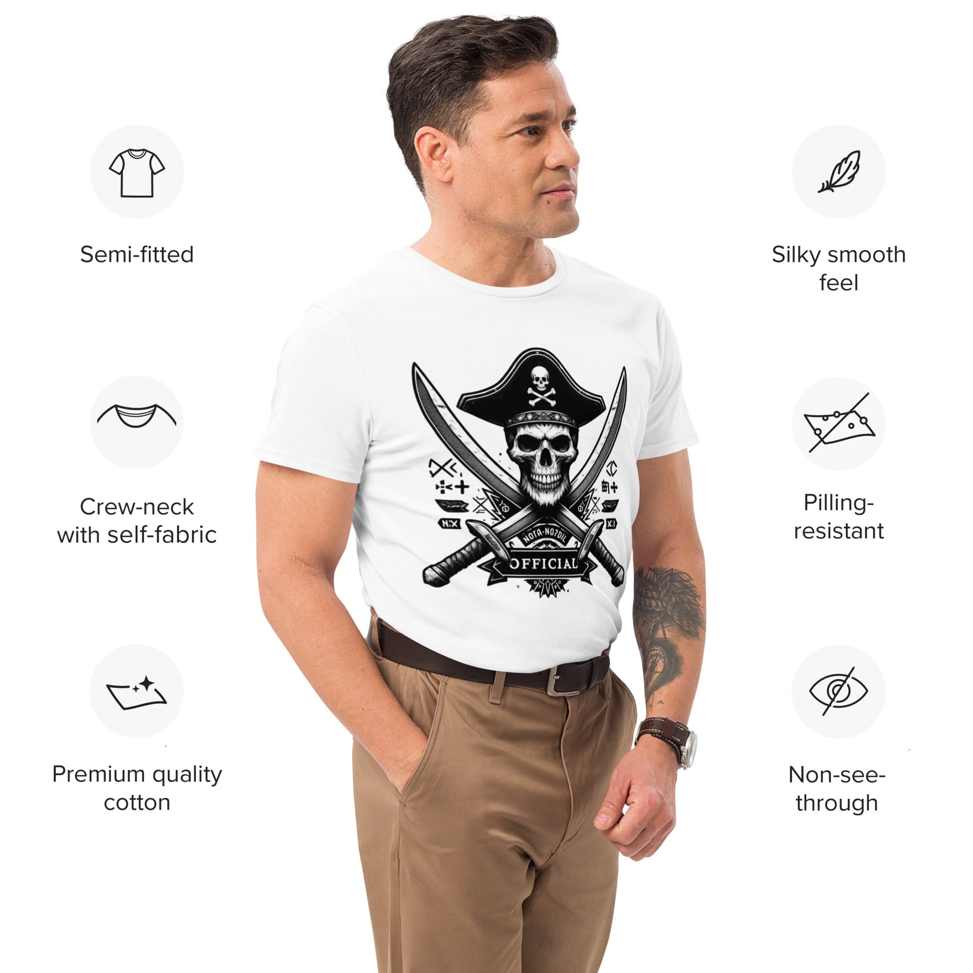 Pirate cotton t-shirt - Nordic OfficialPirate cotton t-shirt