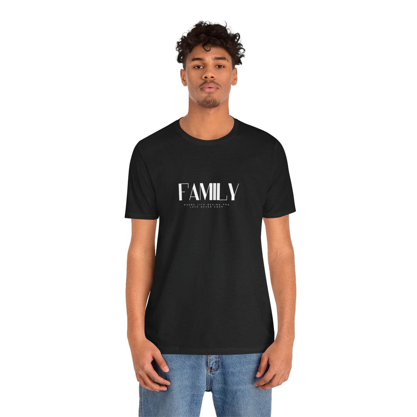 Rooted in Family – Minimalist Statement Tee - Nordic OfficialRooted in Family – Minimalist Statement TeeT-Shirt