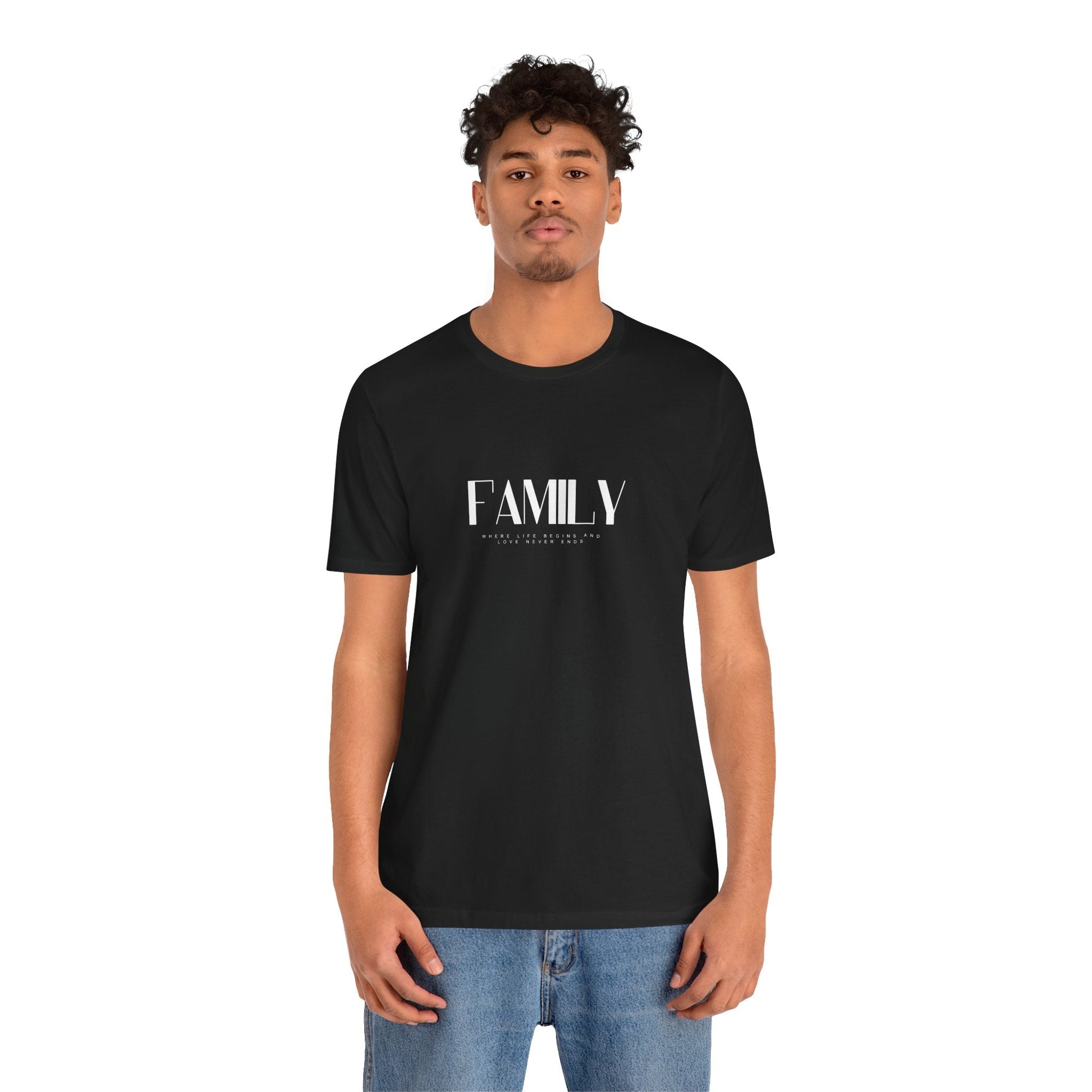 Rooted in Family – Minimalist Statement Tee - Nordic OfficialRooted in Family – Minimalist Statement TeeT-Shirt