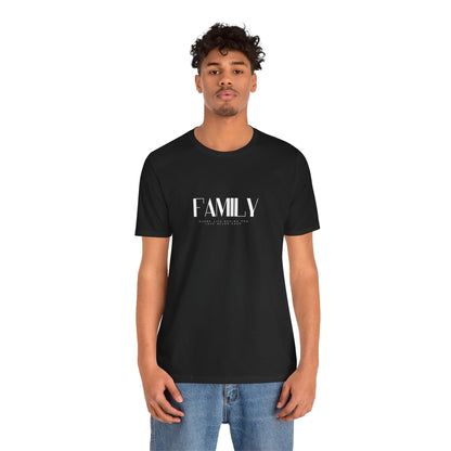 Rooted in Family – Minimalist Statement Tee - Nordic OfficialRooted in Family – Minimalist Statement TeeT-Shirt