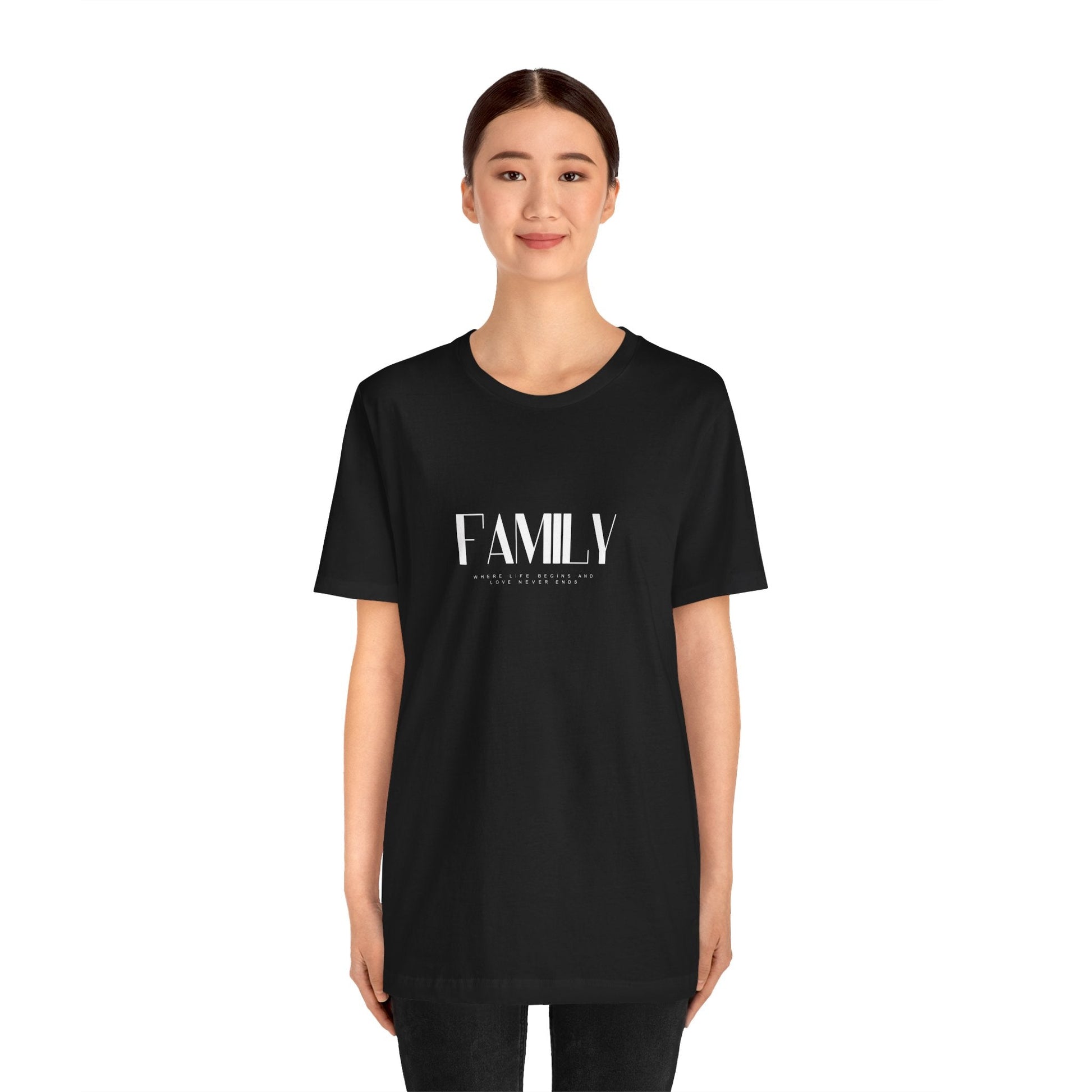 Rooted in Family – Minimalist Statement Tee - Nordic OfficialRooted in Family – Minimalist Statement TeeT-Shirt