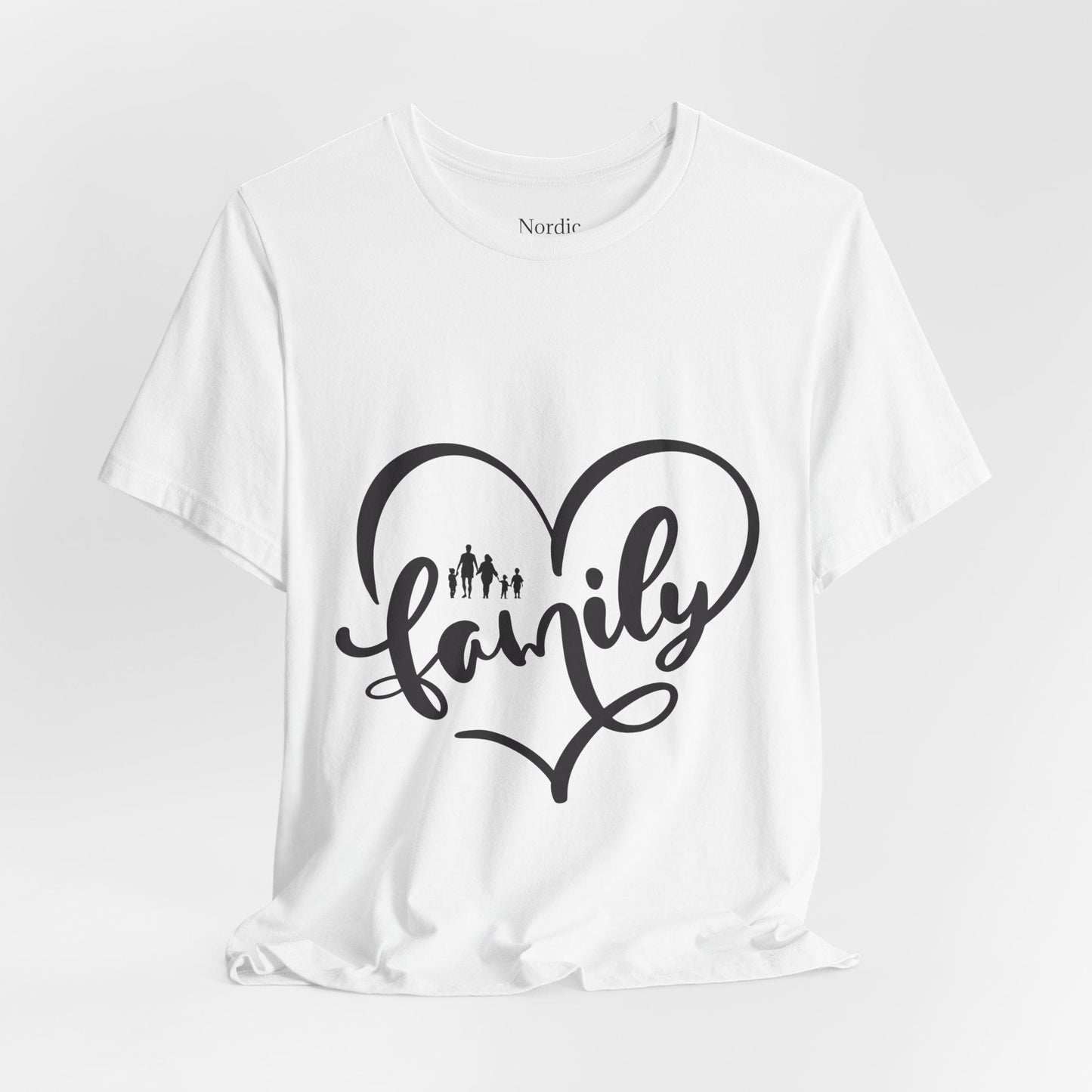 ❤️ Unisex Family Heart T-Shirt – Soft Cotton Tee for Everyday Comfort & Meaningful Style - Nordic Official❤️ Unisex Family Heart T-Shirt – Soft Cotton Tee for Everyday Comfort & Meaningful StyleT-Shirt