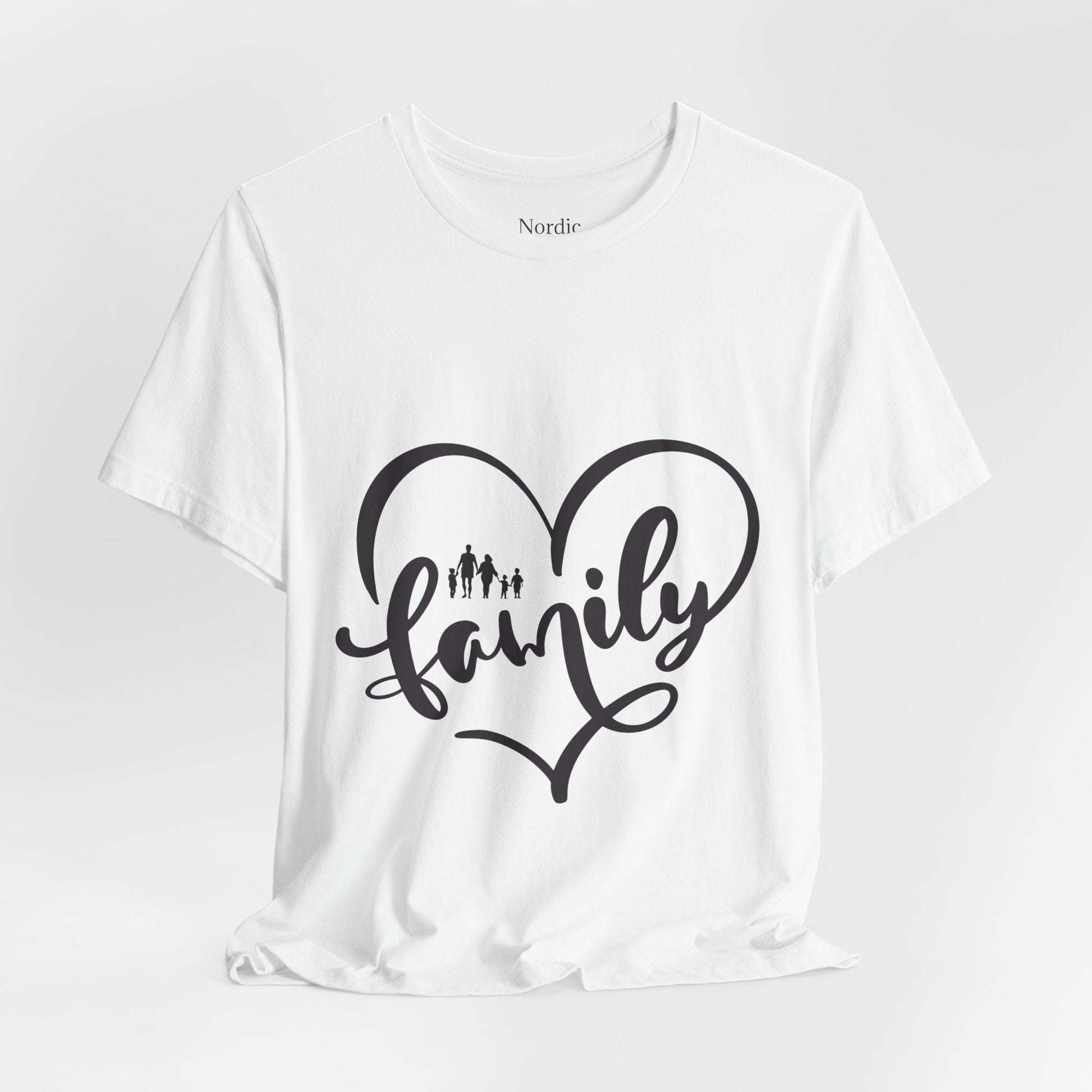 ❤️ Unisex Family Heart T-Shirt – Soft Cotton Tee for Everyday Comfort & Meaningful Style - Nordic Official❤️ Unisex Family Heart T-Shirt – Soft Cotton Tee for Everyday Comfort & Meaningful StyleT-Shirt