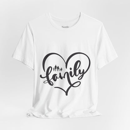 ❤️ Unisex Family Heart T-Shirt – Soft Cotton Tee for Everyday Comfort & Meaningful Style - Nordic Official❤️ Unisex Family Heart T-Shirt – Soft Cotton Tee for Everyday Comfort & Meaningful StyleT-Shirt