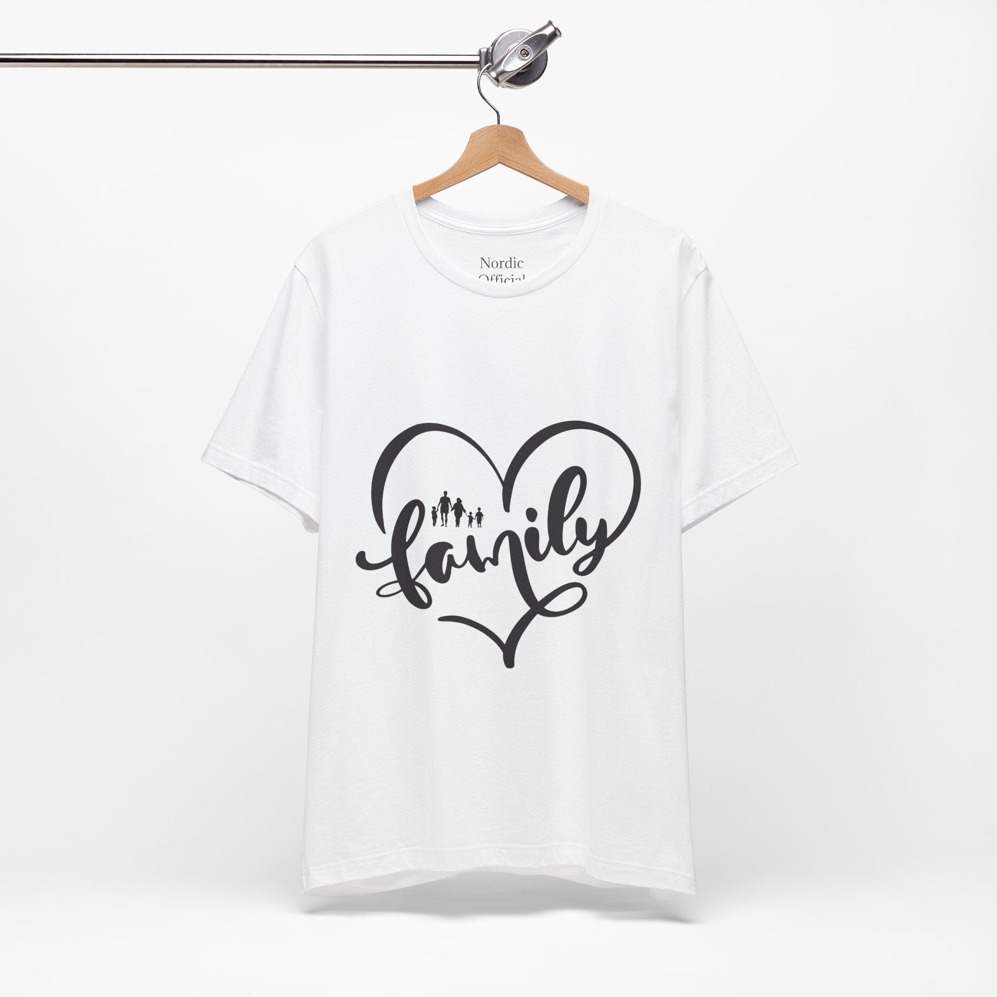 ❤️ Unisex Family Heart T-Shirt – Soft Cotton Tee for Everyday Comfort & Meaningful Style - Nordic Official❤️ Unisex Family Heart T-Shirt – Soft Cotton Tee for Everyday Comfort & Meaningful StyleT-Shirt