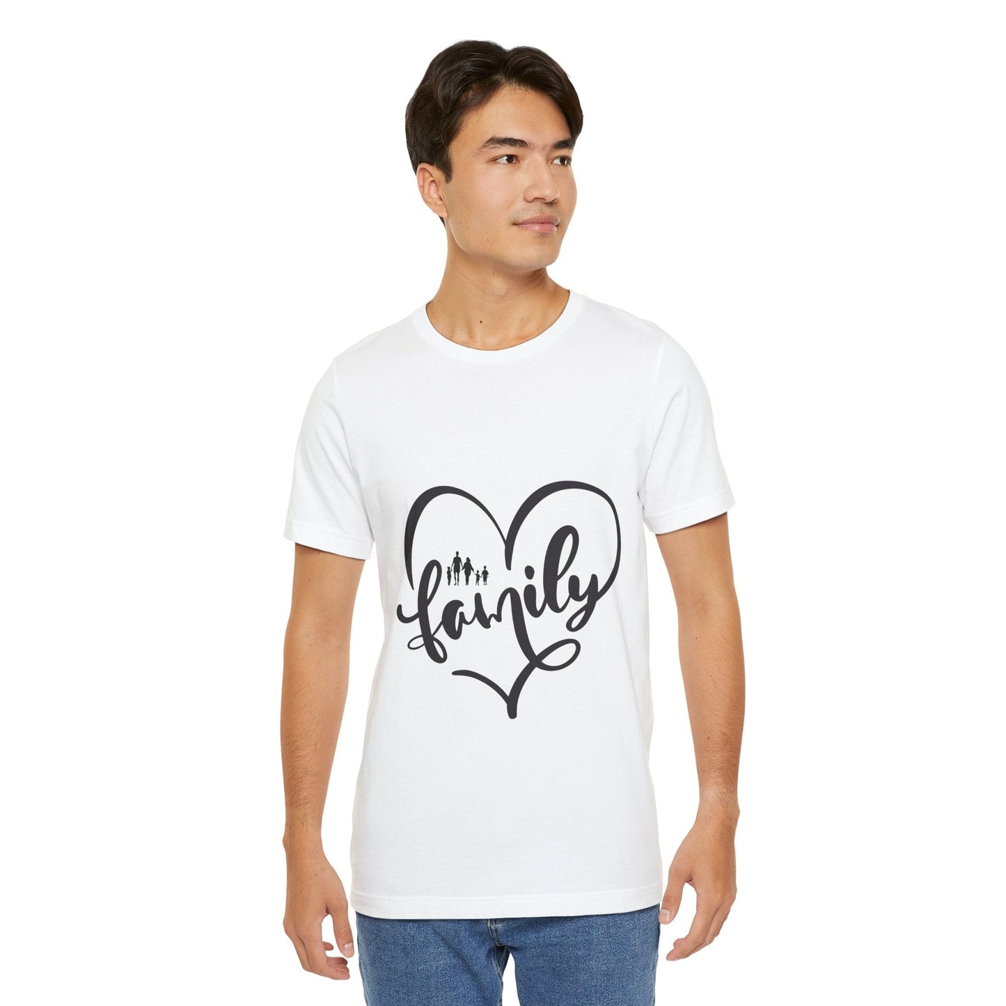 ❤️ Unisex Family Heart T-Shirt – Soft Cotton Tee for Everyday Comfort & Meaningful Style - Nordic Official❤️ Unisex Family Heart T-Shirt – Soft Cotton Tee for Everyday Comfort & Meaningful StyleT-Shirt