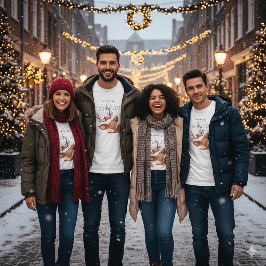 Unisex Softstyle Christmas Tee – Cozy, Stylish & Holiday Read - Nordic OfficialUnisex Softstyle Christmas Tee – Cozy, Stylish & Holiday ReadT-Shirt