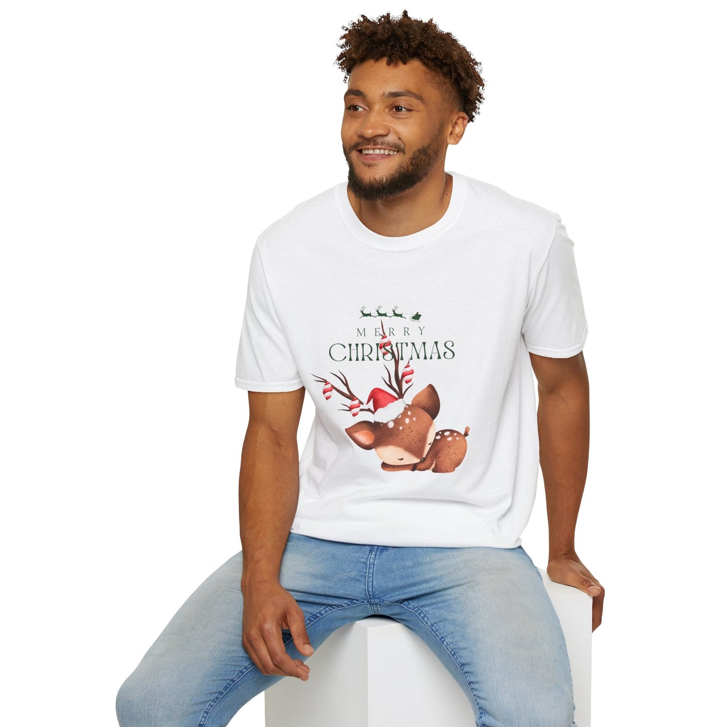 Unisex Softstyle Christmas Tee – Cozy, Stylish & Holiday Read - Nordic OfficialUnisex Softstyle Christmas Tee – Cozy, Stylish & Holiday ReadT-Shirt
